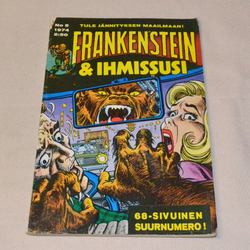 Frankenstein & Ihmissusi 5 - 1974